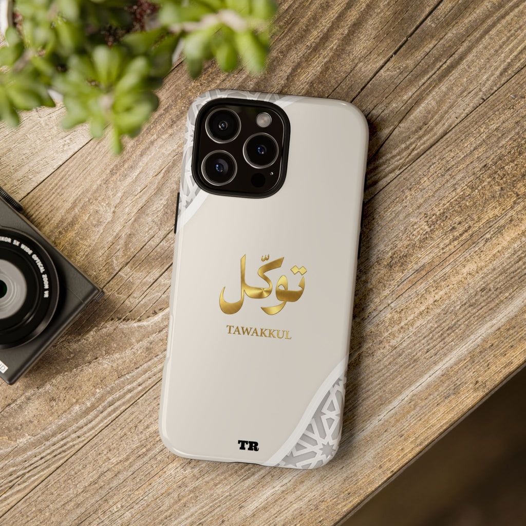 Tawakkul Premium Case — Elegant Arabic Calligraphy Protective Case