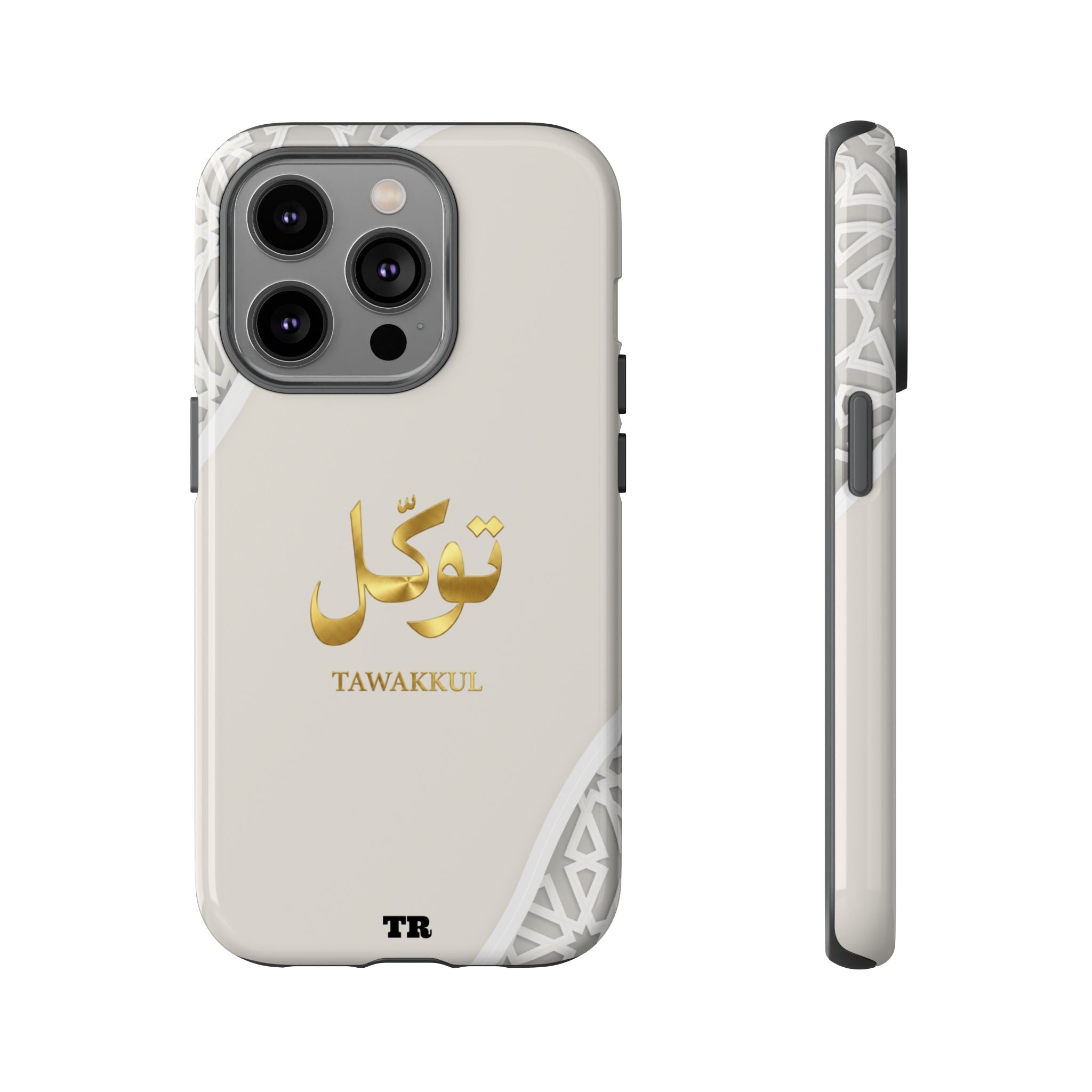 Tawakkul Premium Case — Elegant Arabic Calligraphy Protective Case