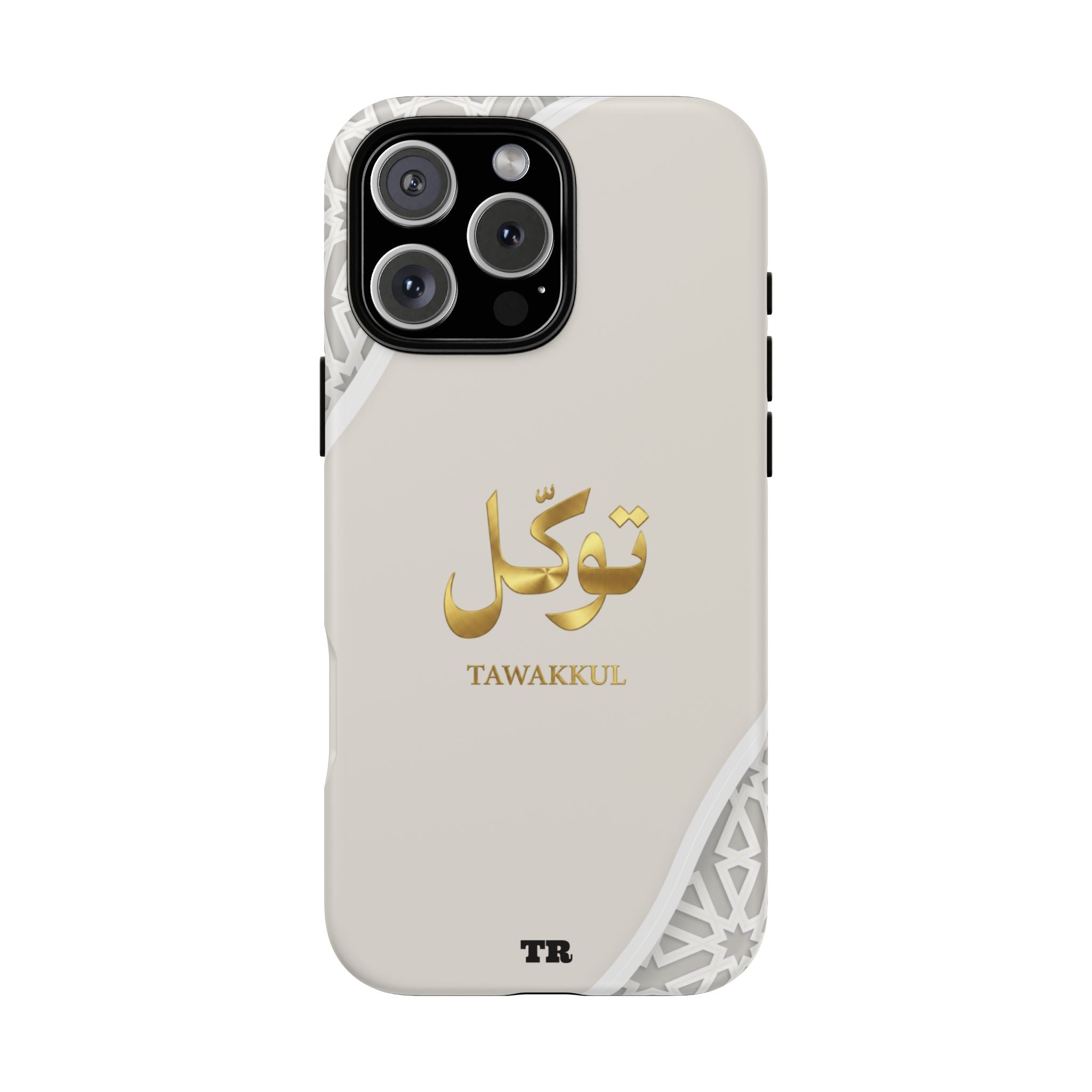 Tawakkul Premium Case — Elegant Arabic Calligraphy Protective Case