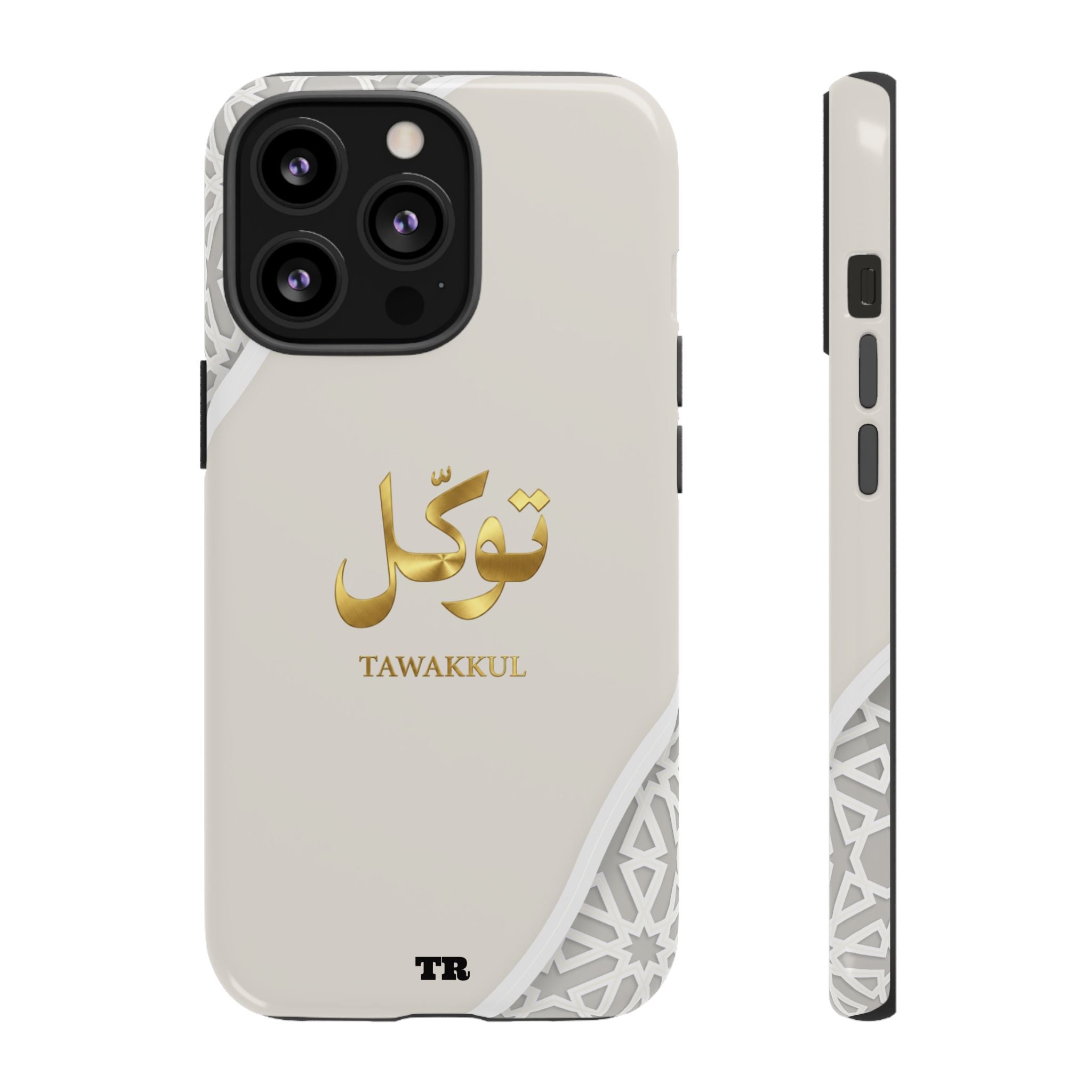 Tawakkul Premium Case — Elegant Arabic Calligraphy Protective Case