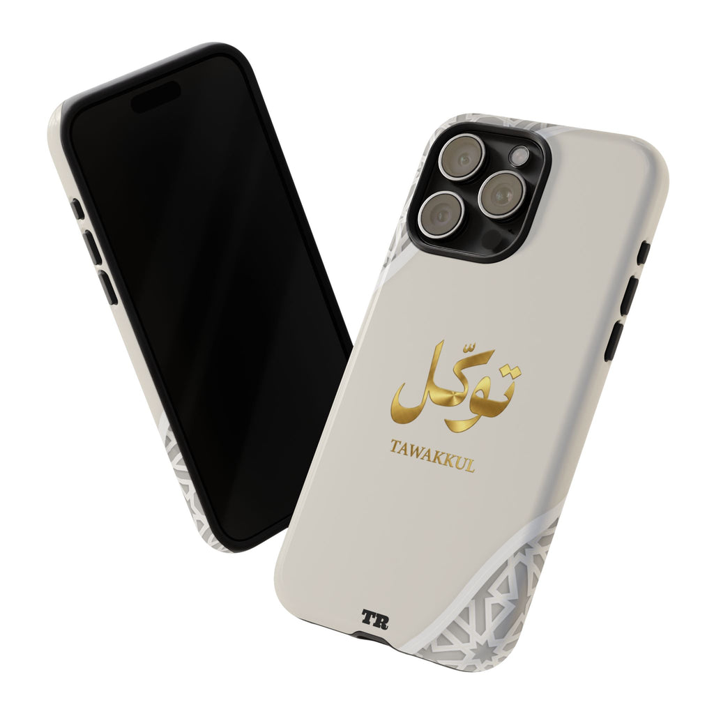 Tawakkul Premium Case — Elegant Arabic Calligraphy Protective Case