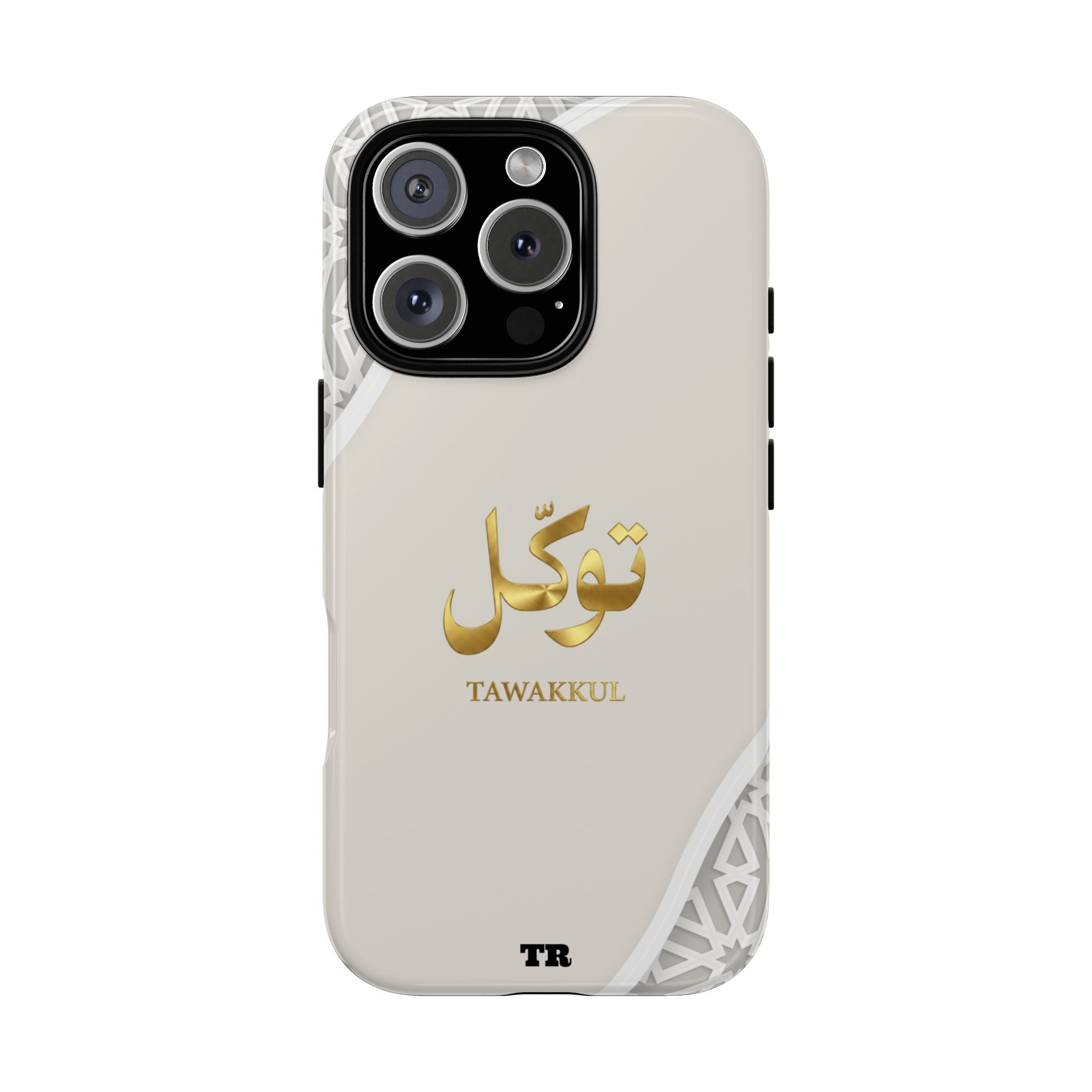 Tawakkul Premium Case — Elegant Arabic Calligraphy Protective Case