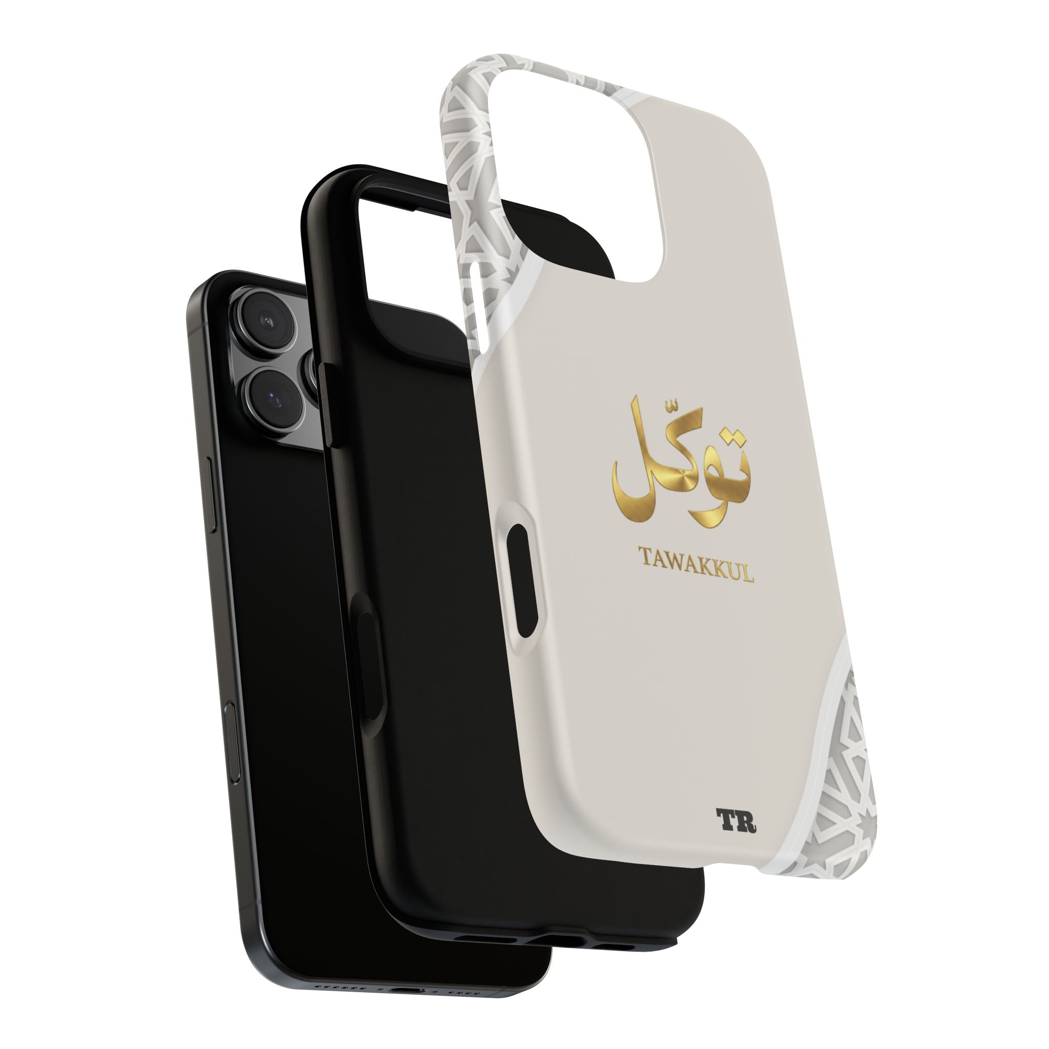 Tawakkul Premium Case — Elegant Arabic Calligraphy Protective Case
