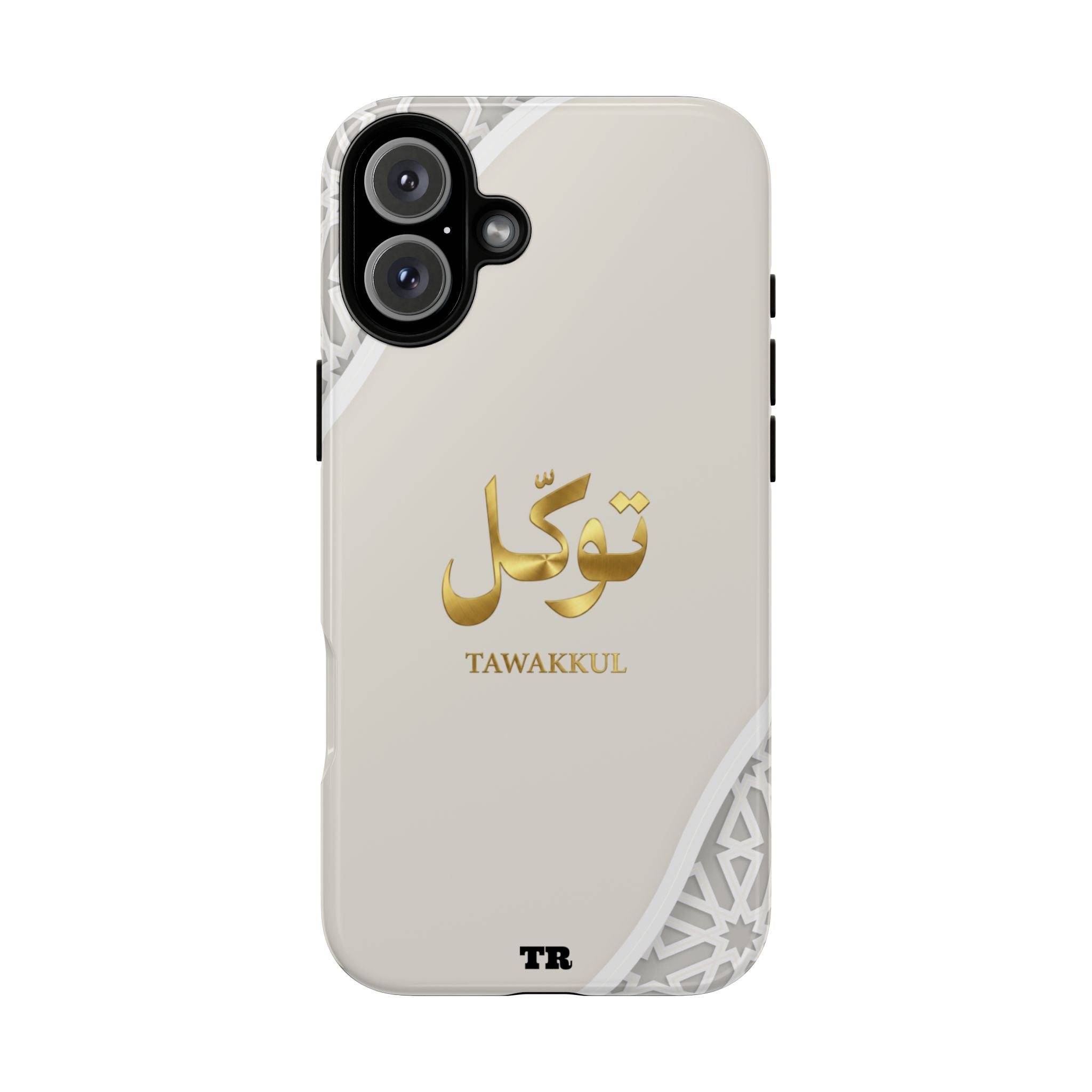 Tawakkul Premium Case — Elegant Arabic Calligraphy Protective Case