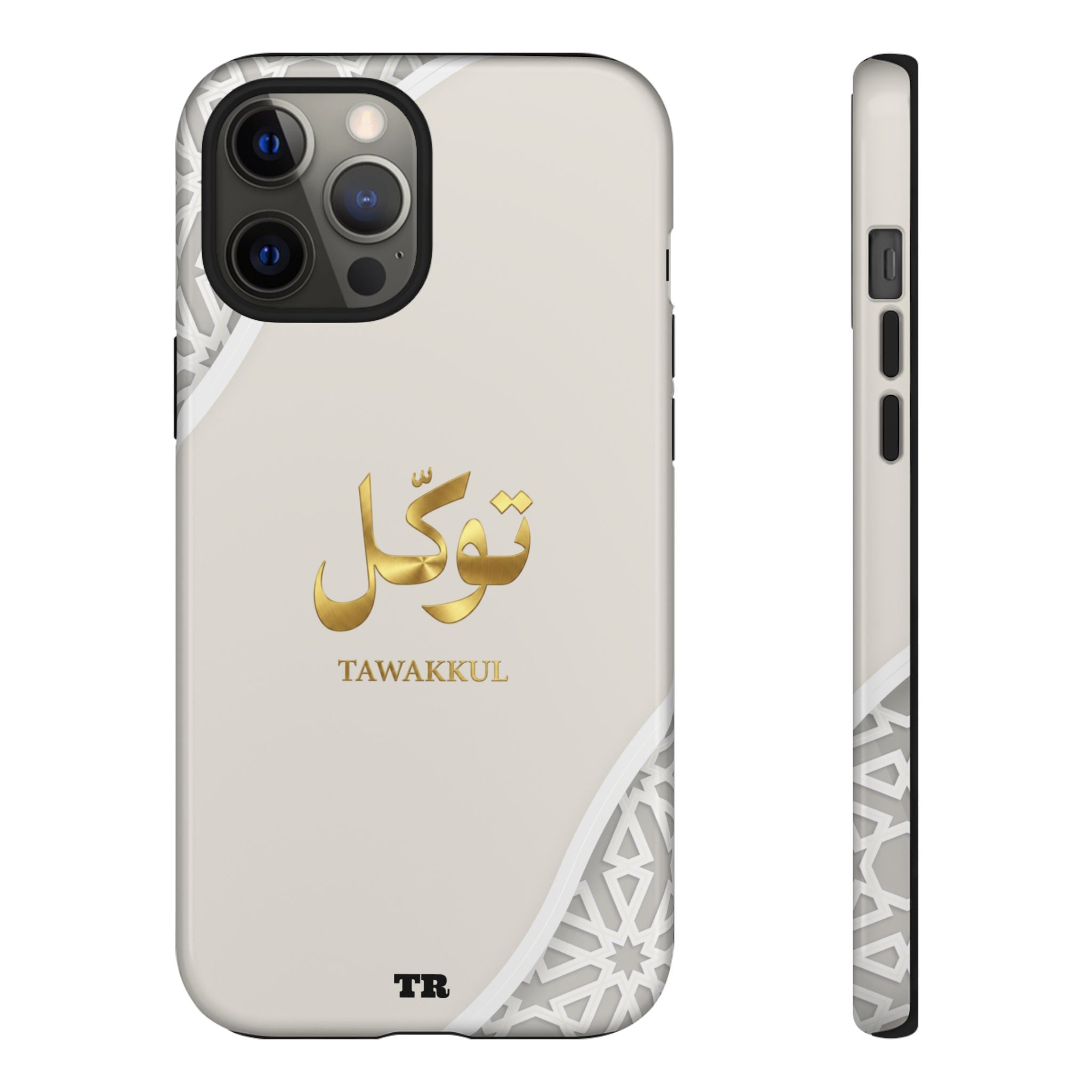 Tawakkul Premium Case — Elegant Arabic Calligraphy Protective Case
