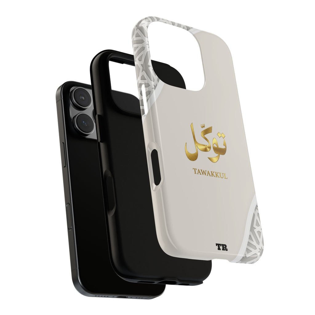 Tawakkul Premium Case — Elegant Arabic Calligraphy Protective Case
