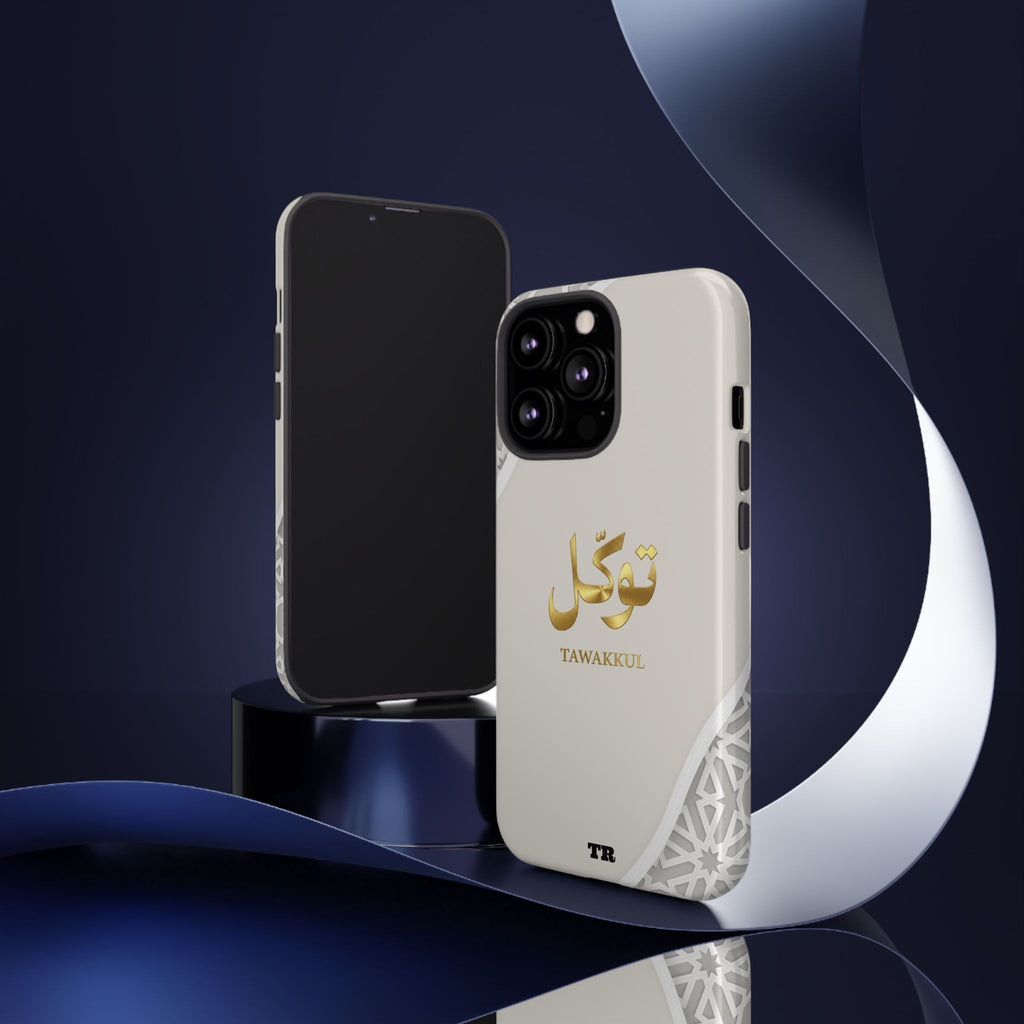 Tawakkul Premium Case — Elegant Arabic Calligraphy Protective Case