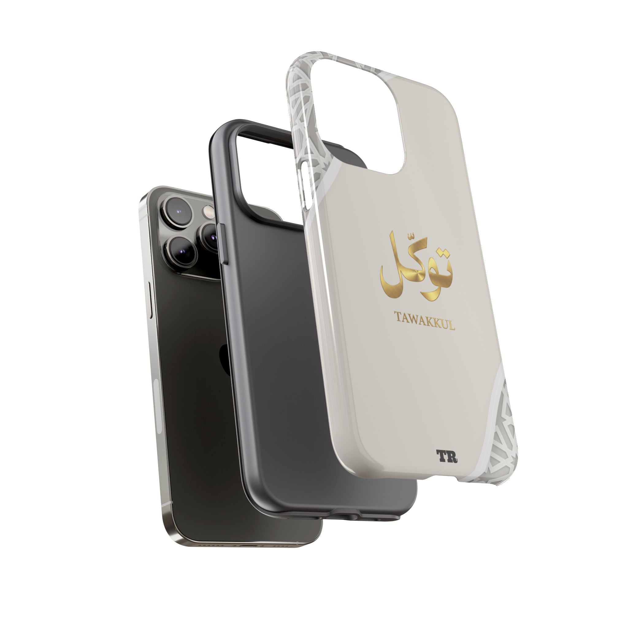 Tawakkul Premium Case — Elegant Arabic Calligraphy Protective Case