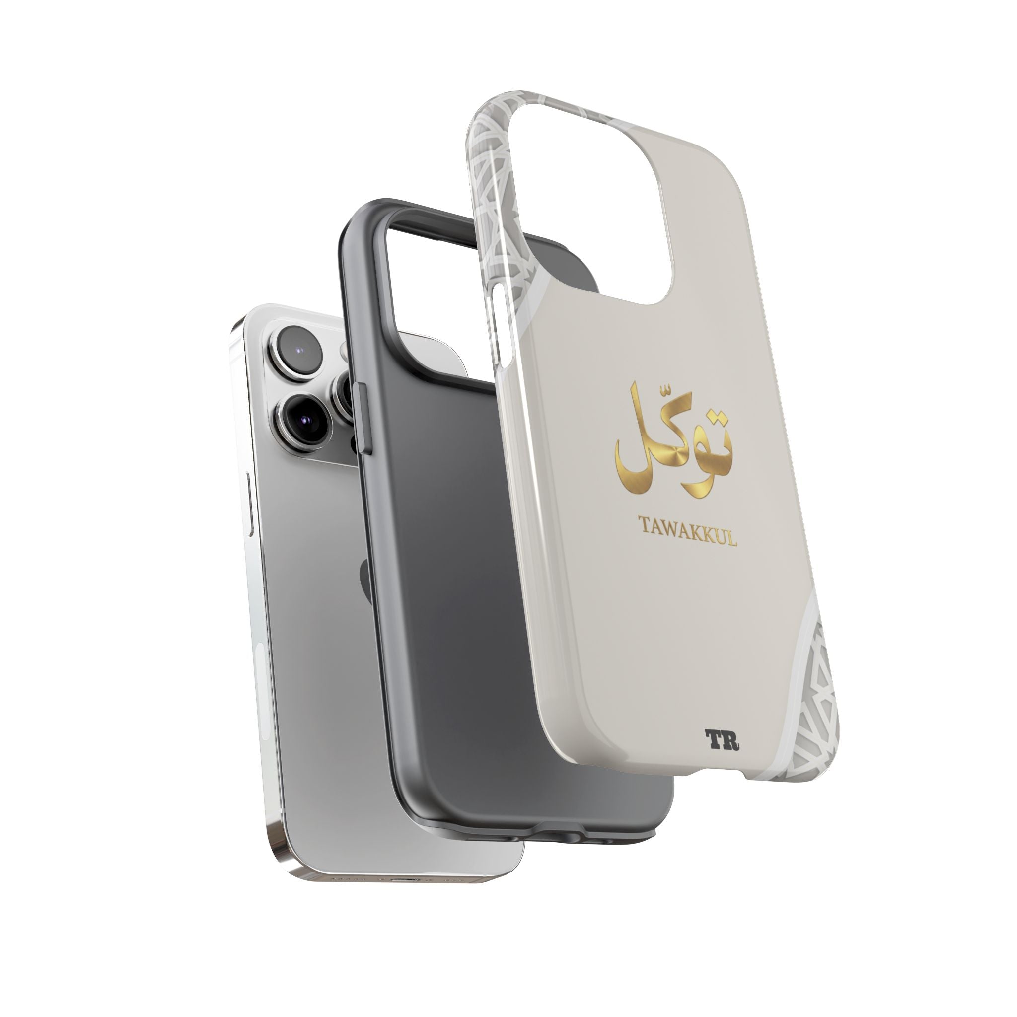 Tawakkul Premium Case — Elegant Arabic Calligraphy Protective Case