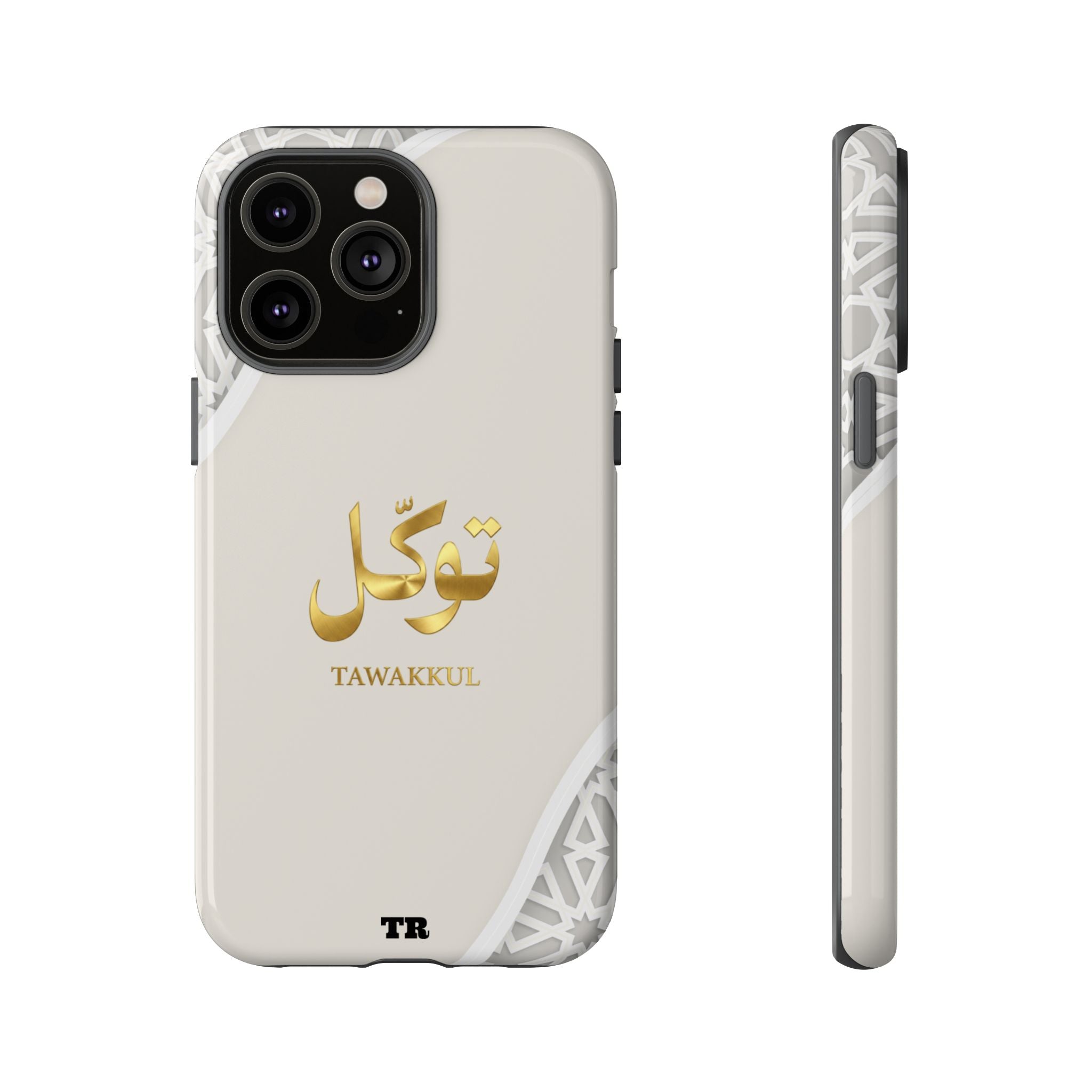 Tawakkul Premium Case — Elegant Arabic Calligraphy Protective Case