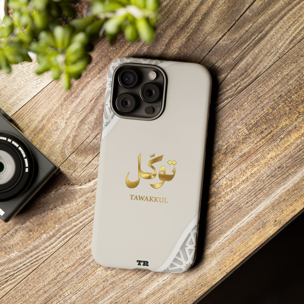 Tawakkul Premium Case — Elegant Arabic Calligraphy Protective Case
